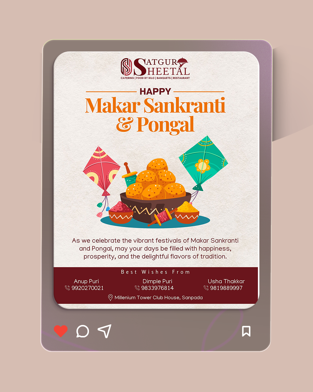 Satgur Sheetal — Festival Campaign
